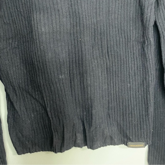 Abercrombie & Fitch Lambswool Blend Blue LS Sweater Size Small - Picture 5 of 9